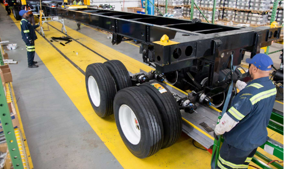 Intermodal Chassis in Containerized Freight