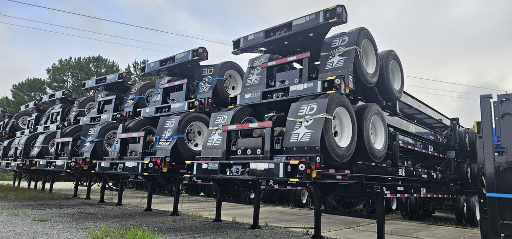 container chassis made by cie manufacturing