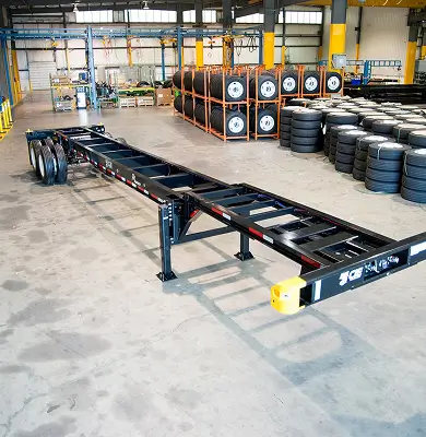 Pioneer Chassis angled view on factory floor
