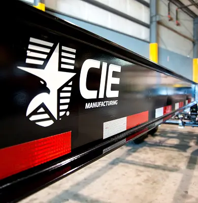 Pioneer Chassis side view inside CIE Manufacturing factory